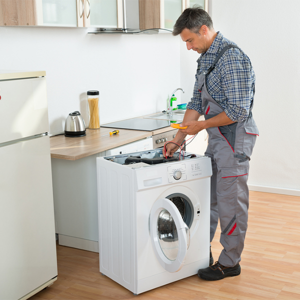 can you walk me through the steps of troubleshooting my washer issue in Centertown TN